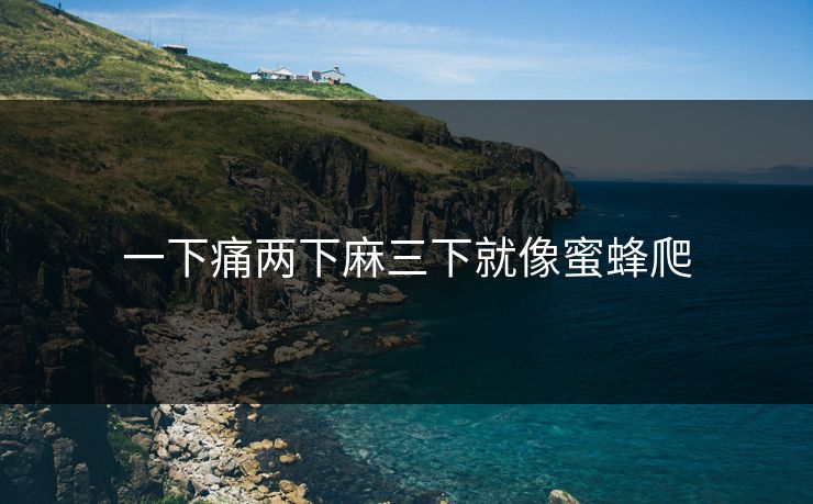 一下痛两下麻三下就像蜜蜂爬